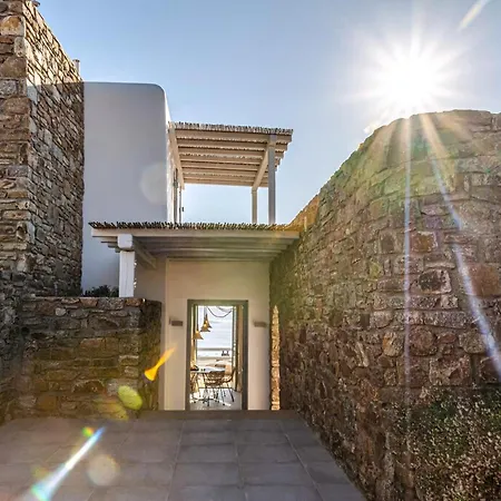 Villa Splendid Mykonos Agape 5 Bedrooms Private Pool With Stunning Sea Views Outdoor Lounge Dining Area Hot Tub *